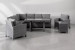 Gianmarco with Giulianna Patio Lounge Set - Charcoal Patio and Outdoor Lounge Furniture - 3