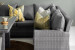 Gianmarco with Giulianna Patio Lounge Set - Charcoal Patio and Outdoor Lounge Furniture - 4
