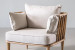 Vesta Armchair - Taupe Armchairs - 5