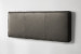 Matlock Leather Headboard - King - Charcoal King Headboards - 3