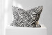 Tribal Zebra Charcoal - Duck Feather Scatter Cushion Scatter Cushions - 3