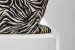 Tribal Zebra Charcoal - Duck Feather Scatter Cushion Scatter Cushions - 7