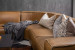 Jagger Leather Modular - Grand Corner Couch with Ottoman - Sahara Corner Couches - 4