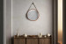 Nyla Leather Framed Mirror - Medium Mirrors - 1
