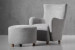 Hutton Lounge Chair - Cloud Grey Armchairs - 2