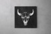 Premium Canvas - Skull Buffalo Canvas Art - 1
