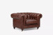 Jefferson Leather Lounge Suite - Brown Lounge Suites - 7