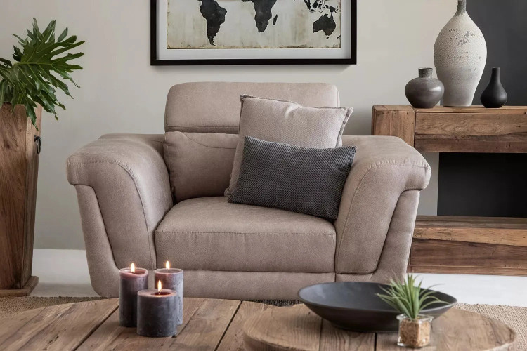 Laurence Armchair - Sandstone Armchairs - 1
