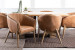 Bordeaux Lennon 6-Seater Leather Dining Set - 2.4m - Tan 6-Seater Dining Sets - 5