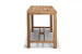 Gabbriello Counter Bar Table Patio Dining & Bar Tables - 7