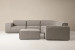 Jagger Modular Grand Corner Couch with Ottoman - Cloud Grey Couches - 3