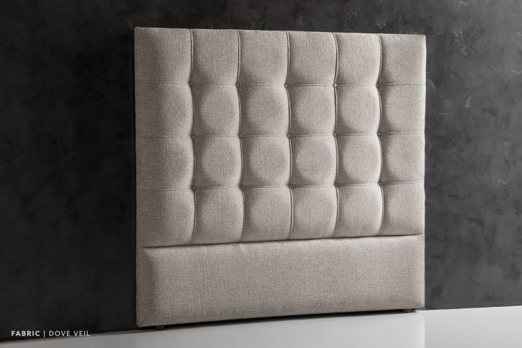 Ariella Headboard - Queen - Dove Veil Queen Headboards - 1
