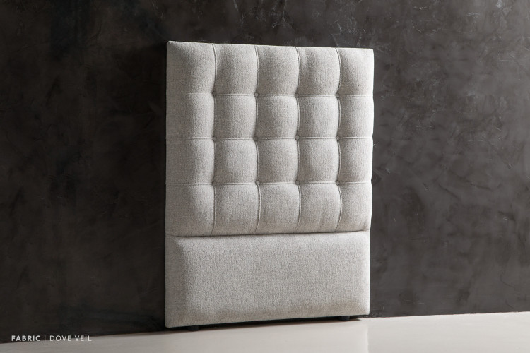 Ariella Headboard - Three Quarter - Dove Veil Three Quarter Headboards - 1
