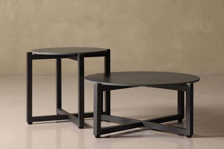 Zenith Nesting Patio Coffee Table Set Home - 1