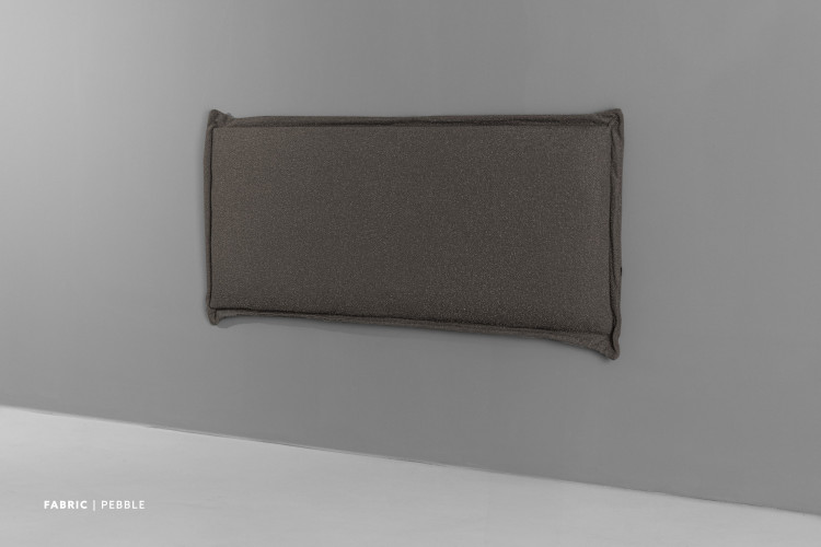 Lyla Headboard - Double - Pebble Double Headboards - 1