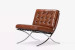Demo - Replica Barcelona Chair - Tan Demo Clearance - 2