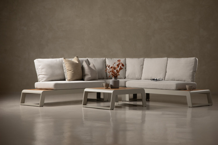 Zanzibar Corner Patio Lounge Set Home - 1