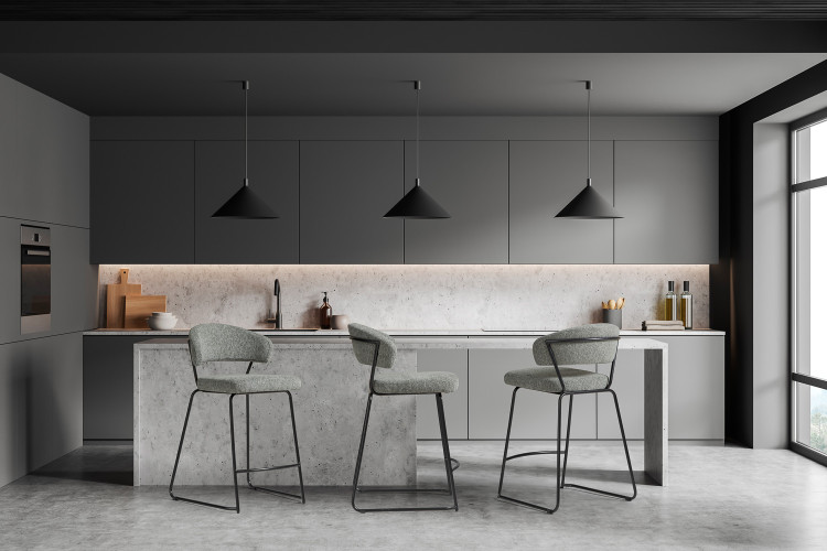 Mera Counter Bar Chair-Serana Sage Counter Bar Chair - 1