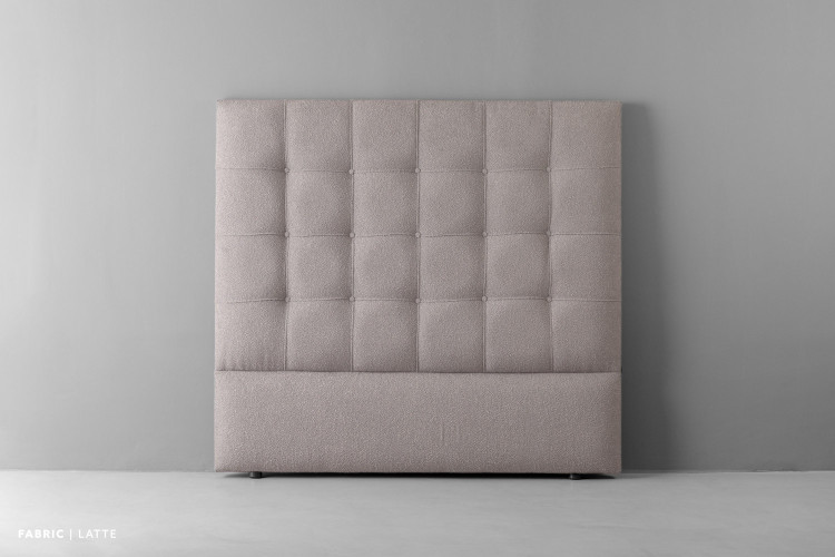 Ariella Headboard - King - Boucle' Latte King Headboards - 1