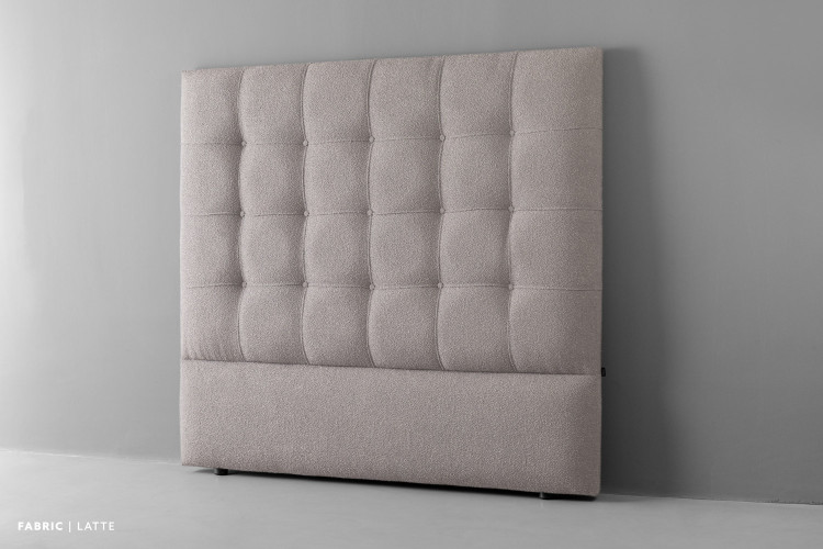 Ariella Headboard - King - Boucle' Latte King Headboards - 1