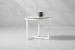 Salaro Patio Side Table - White Patio Coffee & Side Tables - 1