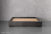 Demo - Kendrix Leather Bed Base - Queen - Charcoal Demo Clearance - 2