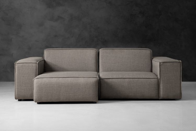 Jagger Ledge L-Shape Couch - Avalon Grey L-Shape Couches - 1
