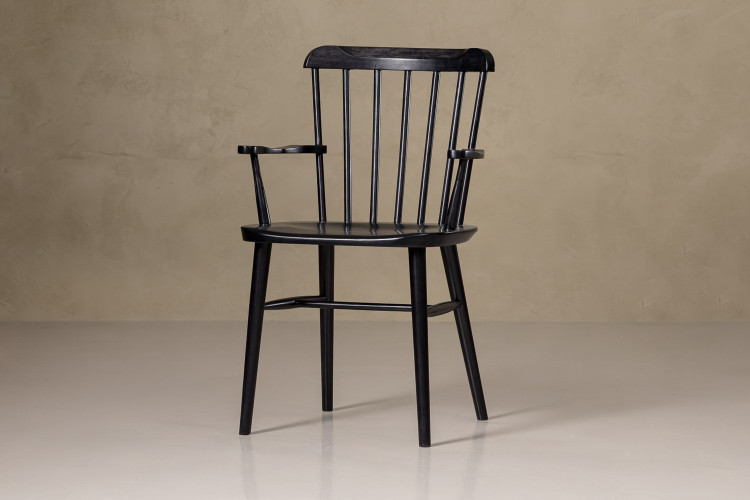 Clemence Dining Chair - Ebony Home - 4