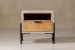Soluna Bedside Table - Taupe Pedestals and Bedside Tables - 2
