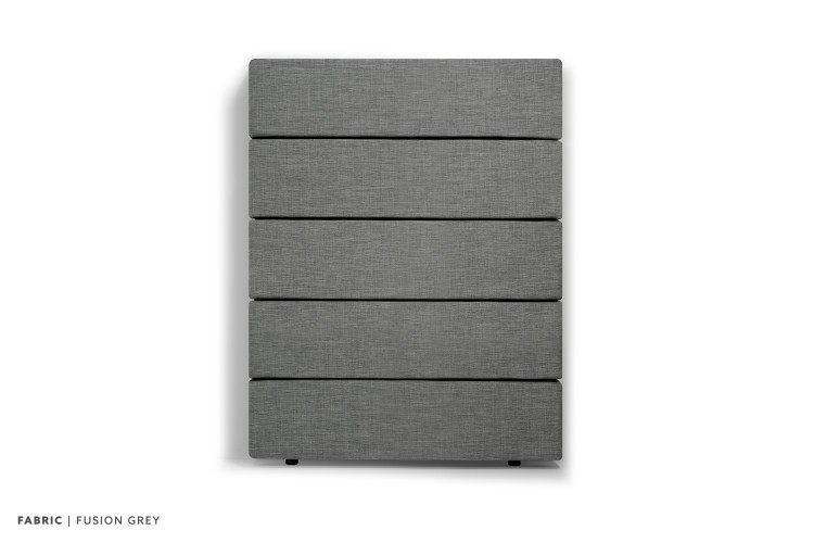 Drew Panel Headboard - 3/4 - Fusion Grey Home - 1