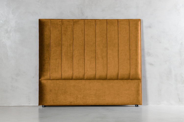 Harlem Headboard - Double - Aged Mustard Home - 1