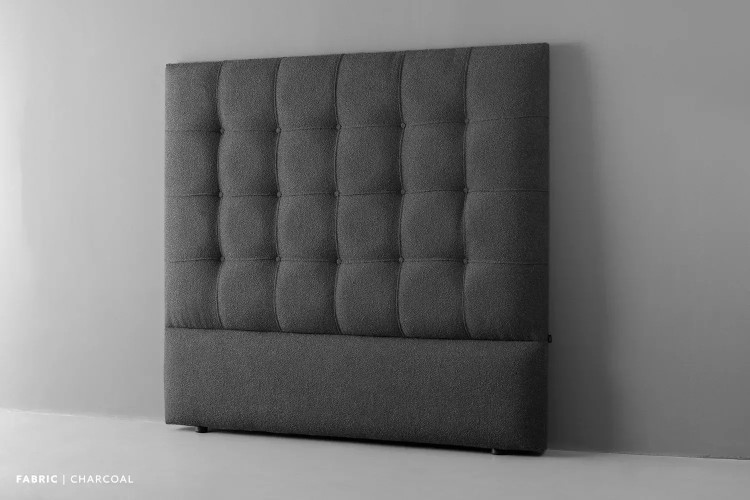 Ariella Headboard - Double - Charcoal Double Headboards - 1
