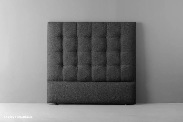 Ariella Headboard - Double - Charcoal Double Headboards - 1