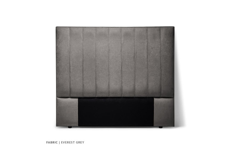 Demo - Harlem Headboard - King - Everest Grey Demo Clearance - 1
