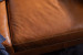 Remington 2-Seater Leather Couch - Burnt Tan 2 Seater Leather Couches - 5