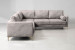 Demo - Hayden Corner Couch - Stone Demo Clearance - 2