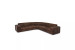 Demo - Jagger Leather Modular Grand Corner Couch Set - Spice Demo Clearance - 4