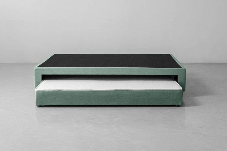 Jupiter Dual Function Bed Base - Double - Sage Double Bed Bases - 2
