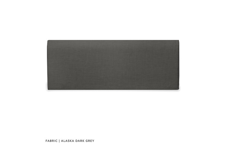 Gemma Headboard - 3/4 - Alaska Dark Grey 3/4 Headboards - 1