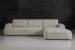 Orclan L-Shape Couch - Ivory Drift Home - 2