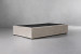Zoey Bed Base - TQ - Velvet Stone Three Quarter Bed Bases - 1