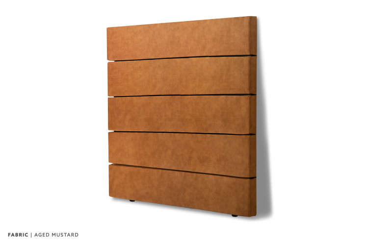 Drew Headboard - Queen - Aged Mustard Queen Headboards - 1