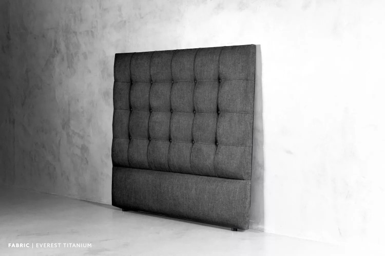 Ariella Headboard - King - Everest Titanium King Headboards - 1