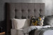 Ariella Headboard - Queen - Alaska Dark Grey Queen Headboards - 1