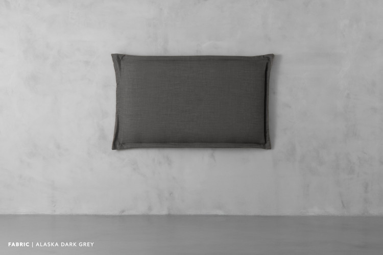 Lyla Headboard - Three Quarter - Alaska Dark Grey Home - 1