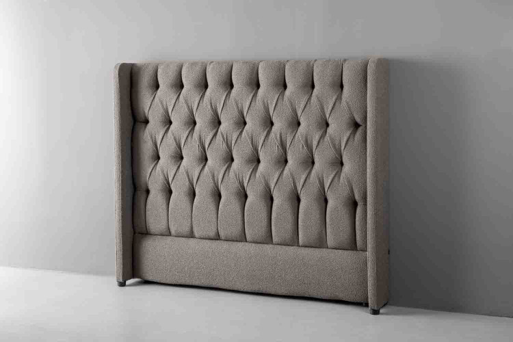 Genevieve Headboard - Double - Latte Double Headboards - 1