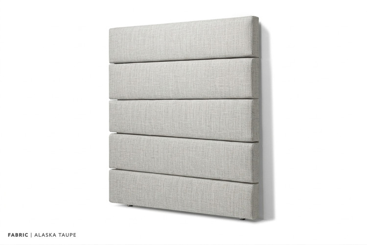 Drew Headboard - Queen - Alaska Taupe Queen Headboards - 1