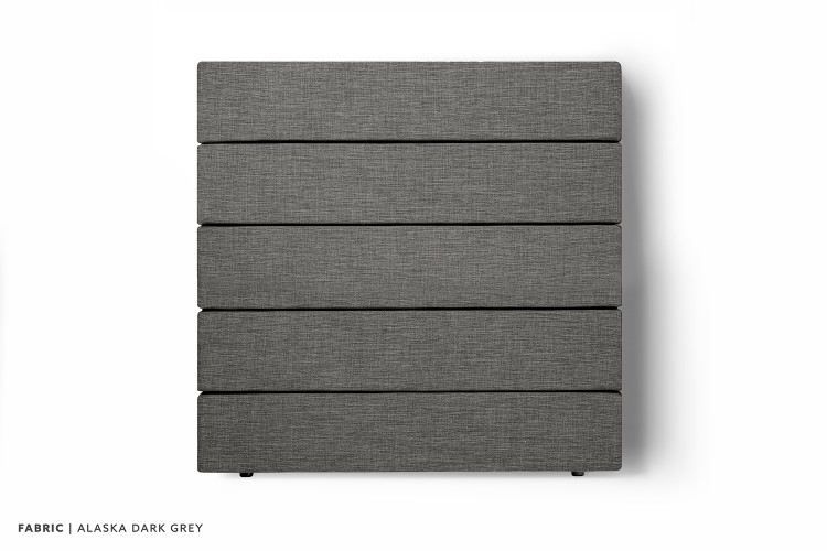 Drew Headboard - Queen - Alaska Dark Grey Queen Headboards - 1