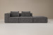 Montclair Modular Open 3-Seater Couch - Stormy Haze Fabric Modular Couches - 1