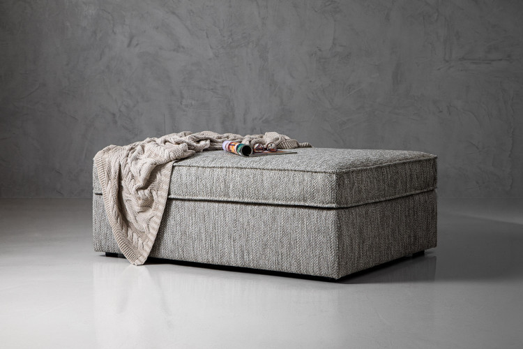 Galloway Modular Ottoman - Platinum Ottomans - 1